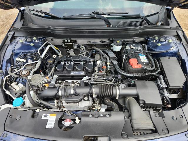 1HGCV1F15KA052128 - 2019 HONDA ACCORD LX Bleu photo 11