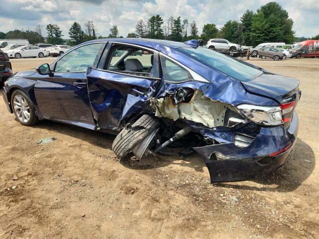 1HGCV1F15KA052128 - 2019 HONDA ACCORD LX Bleu photo 2