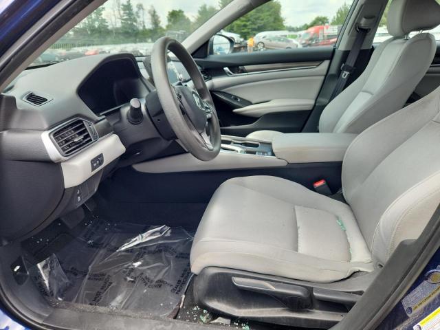 1HGCV1F15KA052128 - 2019 HONDA ACCORD LX Bleu photo 7