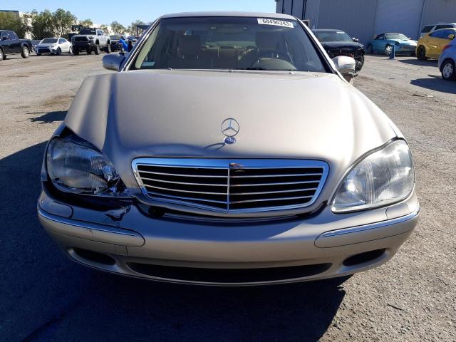 WDBNG75J2YA056568 - 2000 MERCEDES-BENZ S 500 TAN photo 5