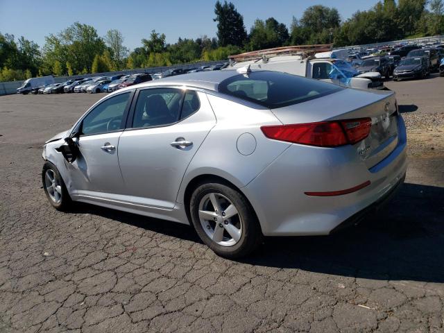 5XXGM4A71FG494463 - 2015 KIA OPTIMA LX SILVER photo 2