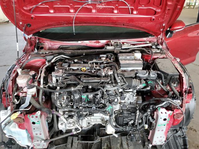 JTDB4MEE9PJ007848 - 2023 TOYOTA COROLLA LE ბურგუნდია ფოტო 11