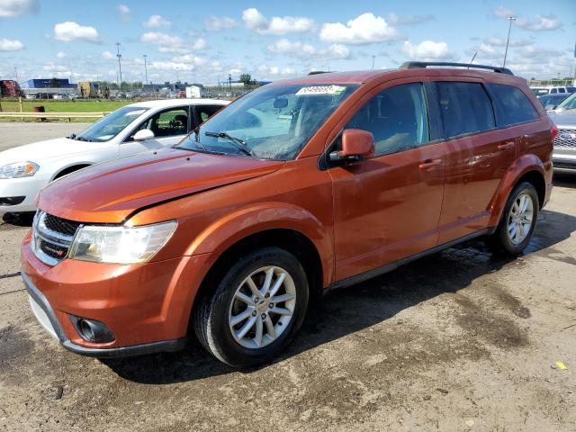 3C4PDCBG9DT517420 - 2013 DODGE JOURNEY SXT ORANGE photo 1