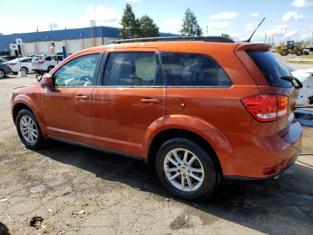 3C4PDCBG9DT517420 - 2013 DODGE JOURNEY SXT ORANGE photo 2