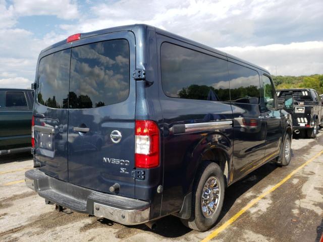 5BZAF0AA1KN851174 - 2019 NISSAN NV 3500 BLUE photo 3