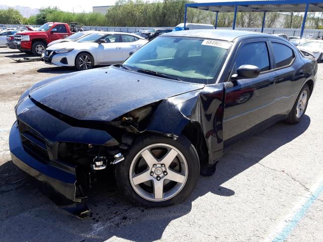 2B3KA43D89H508044 - 2009 DODGE CHARGER BLACK photo 1