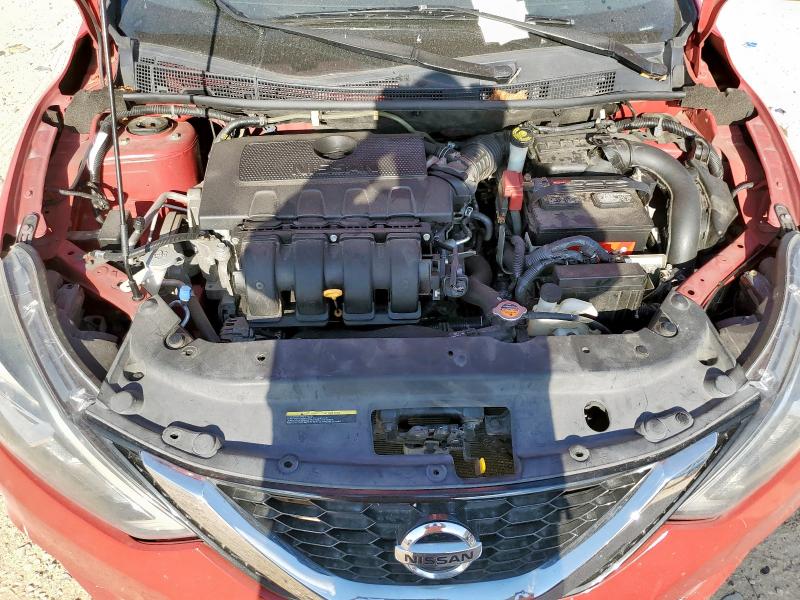 3N1AB7AP5JL633331 - 2018 NISSAN SENTRA S 红色 照片 11