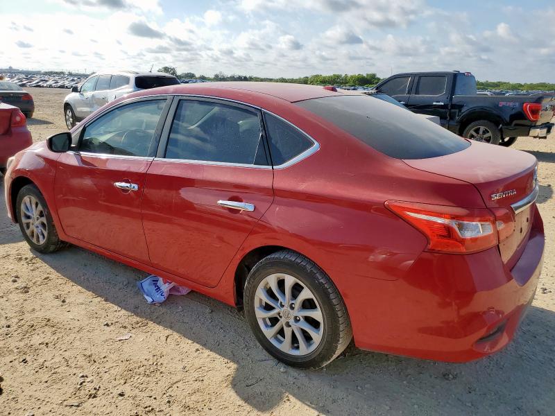 3N1AB7AP5JL633331 - 2018 NISSAN SENTRA S 红色 照片 2