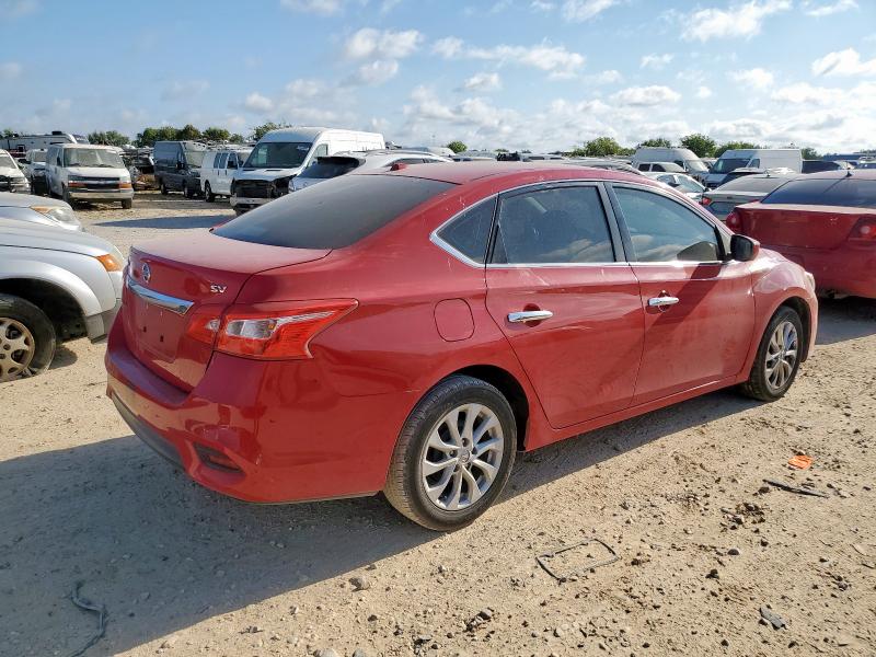 3N1AB7AP5JL633331 - 2018 NISSAN SENTRA S 红色 照片 3