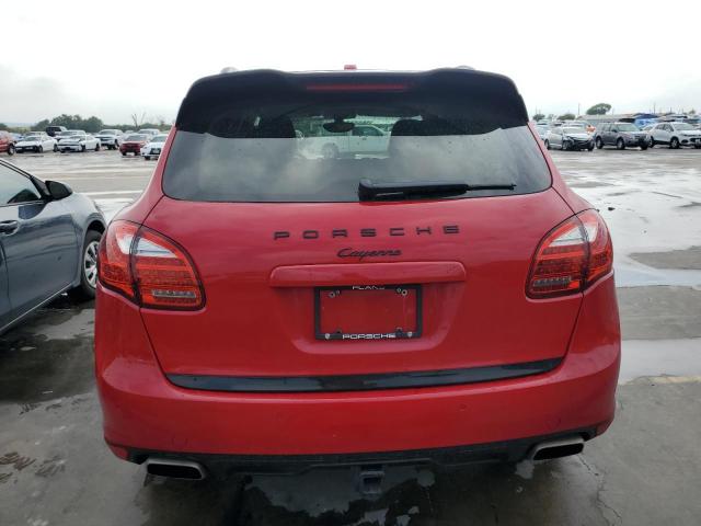 WP1AA2A21DLA11749 - 2013 PORSCHE CAYENNE RED photo 6