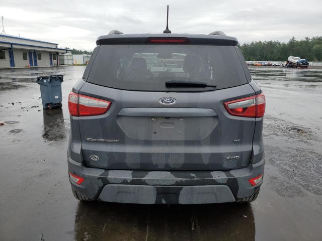 MAJ6S3GL2LC317972 - 2020 FORD ECOSPORT SE GRAY photo 6