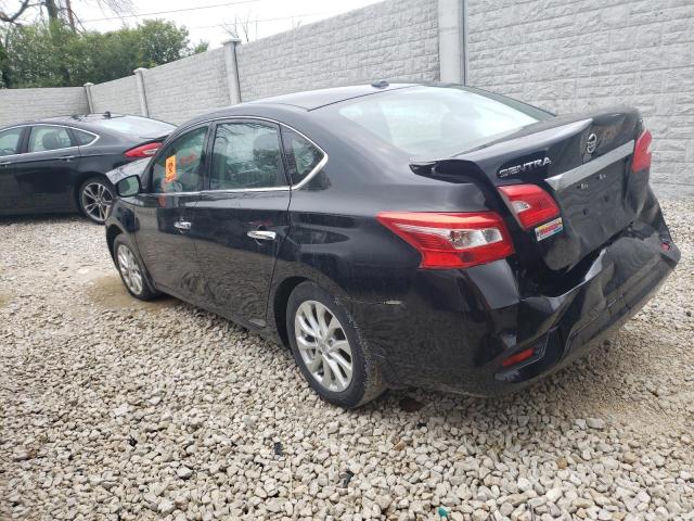 3N1AB7AP2KY347974 - 2019 NISSAN SENTRA S BLACK photo 2