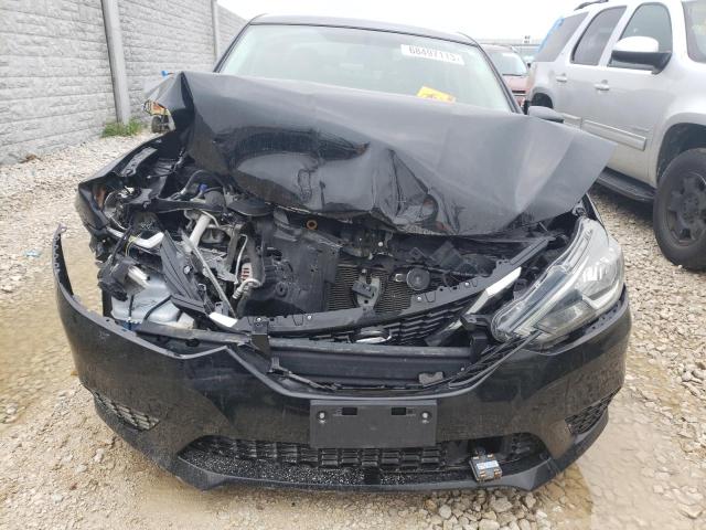 3N1AB7AP2KY347974 - 2019 NISSAN SENTRA S BLACK photo 5