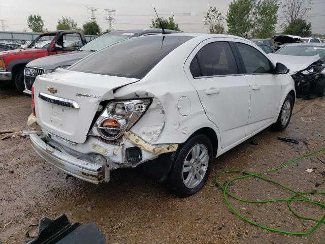 1G1JC5SH6E4233966 - 2014 CHEVROLET SONIC LT WHITE photo 3