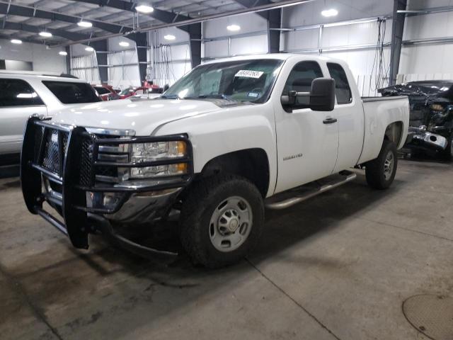 1GC2CVCG4DZ167520 - 2013 CHEVROLET 2500 C2500 HEAVY DUTY WHITE photo 1