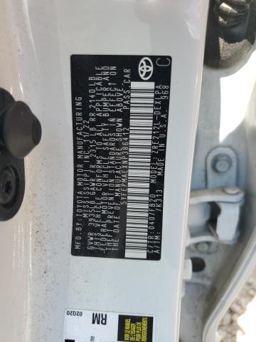 5YFEPMAEXNP386412 - 2022 TOYOTA COROLLA LE Weiß Foto 13