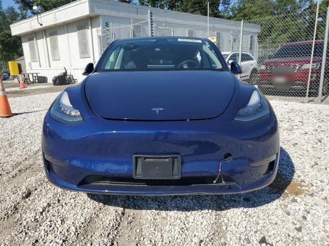 7SAYGDEE9NF447853 - 2022 TESLA MODEL Y BLUE photo 5