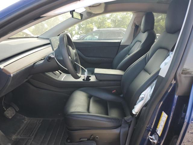 7SAYGDEE9NF447853 - 2022 TESLA MODEL Y BLUE photo 7