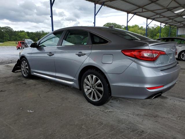 5NPE34AF0GH260774 - 2016 HYUNDAI SONATA SPORT SILVER photo 2