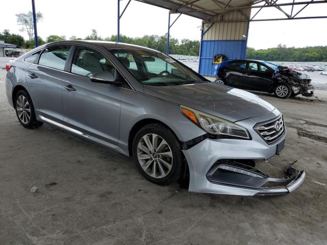 5NPE34AF0GH260774 - 2016 HYUNDAI SONATA SPORT SILVER photo 4