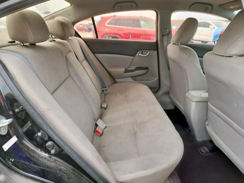 2HGFB2F50CH554112 - 2012 HONDA CIVIC LX BLACK photo 10