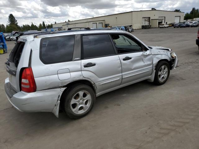JF1SG65654H750379 - 2004 SUBARU FORESTER 2.5XS ვერცხლისფერი ფოტო 3