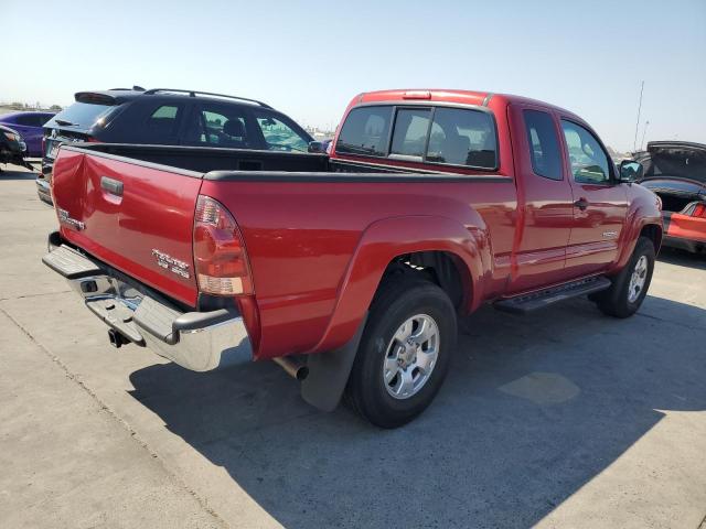 5TETU62N66Z173186 - 2006 TOYOTA TACOMA PRERUNNER ACCESS CAB RED photo 3
