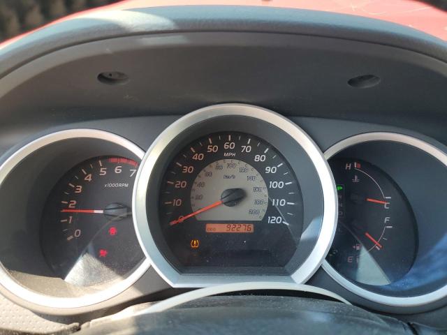 5TETU62N66Z173186 - 2006 TOYOTA TACOMA PRERUNNER ACCESS CAB RED photo 9