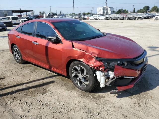 2HGFC2F60KH546824 - 2019 HONDA CIVIC LX RED photo 4