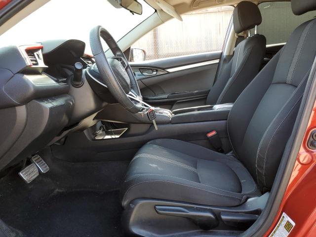 2HGFC2F60KH546824 - 2019 HONDA CIVIC LX RED photo 7