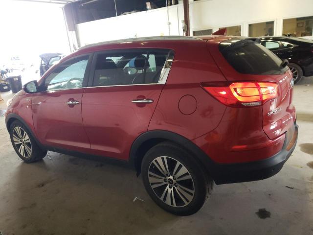 KNDPCCAC2E7645571 - 2014 KIA SPORTAGE EX RED photo 2