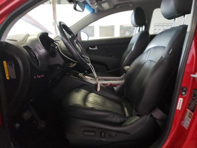 KNDPCCAC2E7645571 - 2014 KIA SPORTAGE EX RED photo 7