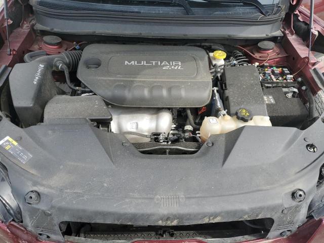 1C4PJMCBXKD214926 - 2019 JEEP CHEROKEE LATITUDE MAROON photo 12