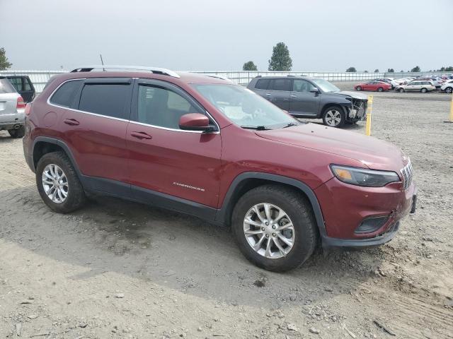 1C4PJMCBXKD214926 - 2019 JEEP CHEROKEE LATITUDE MAROON photo 4