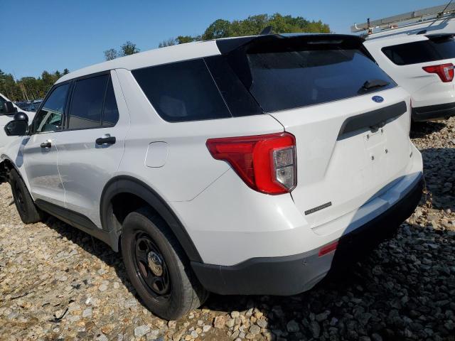 1FM5K8AB2NGA92124 - 2022 FORD EXPLORER POLICE INTERCEPTOR Սպիտակ լուսանկար 2