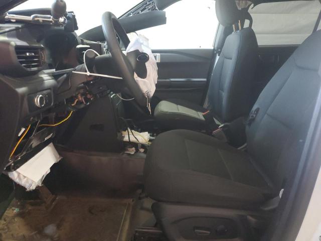 1FM5K8AB2NGA92124 - 2022 FORD EXPLORER POLICE INTERCEPTOR Սպիտակ լուսանկար 7