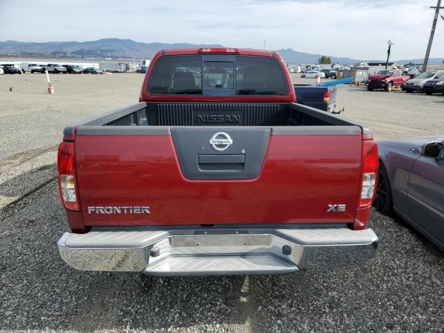 1N6BD06T76C473624 - 2006 NISSAN FRONTIER KING CAB XE RED photo 6