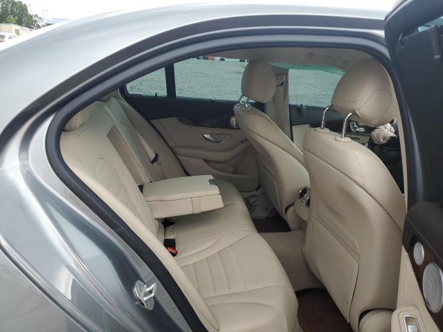 55SWF4KB9GU105404 - 2016 MERCEDES-BENZ C 300 4MATIC SILVER photo 10