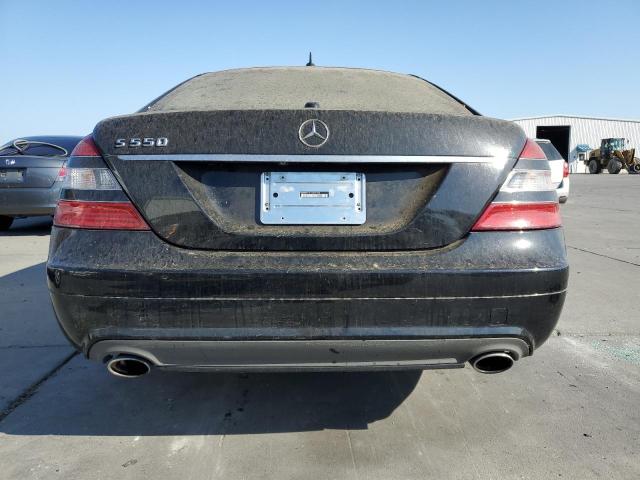 WDDNG71X17A081963 - 2007 MERCEDES-BENZ S 550 BLACK photo 6