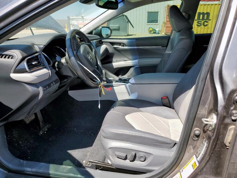 4T1B11HK7KU757339 - 2019 TOYOTA CAMRY L GRAY photo 7