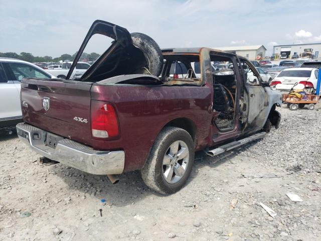 1C6RR7LG7JS138906 - 2018 RAM 1500 SLT Бордовый фото 3