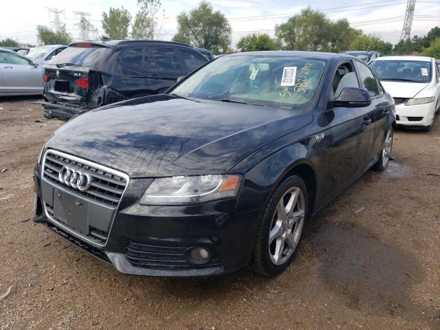 WAULF78K89N009827 - 2009 AUDI A4 2.0T QUATTRO BLACK photo 1