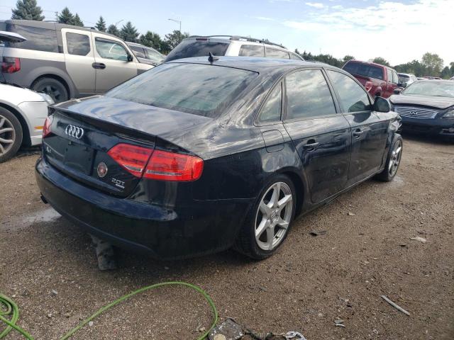 WAULF78K89N009827 - 2009 AUDI A4 2.0T QUATTRO BLACK photo 3