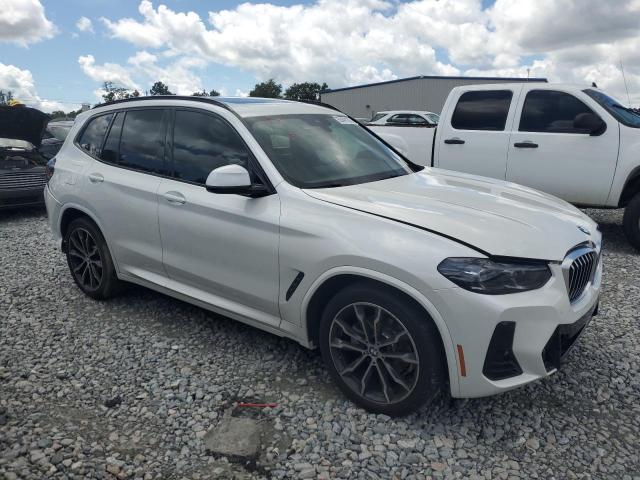 5UX43DP04N9K83932 - 2022 BMW X3 SDRIVE30I WHITE photo 4