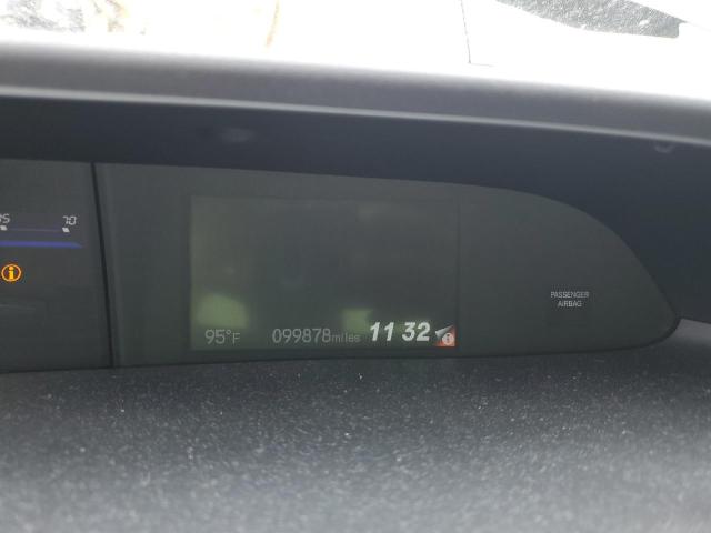 2HGFB2F86CH507001 - 2012 HONDA CIVIC EX BURGUNDY photo 9