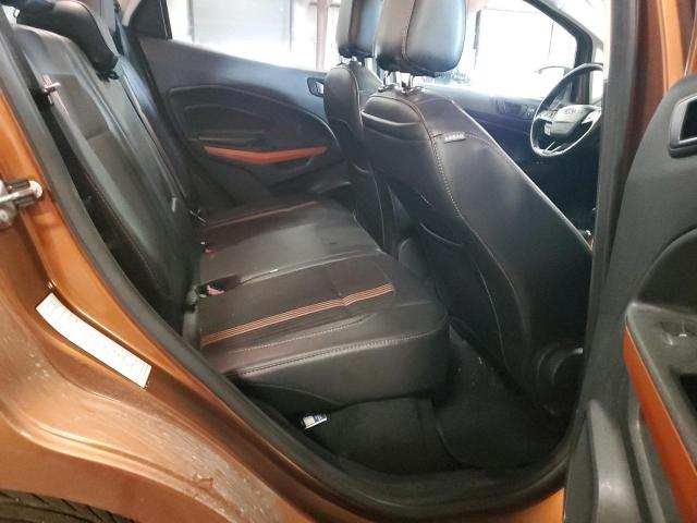 MAJ6P1CL7JC203362 - 2018 FORD ECOSPORT SES Naranja foto 6