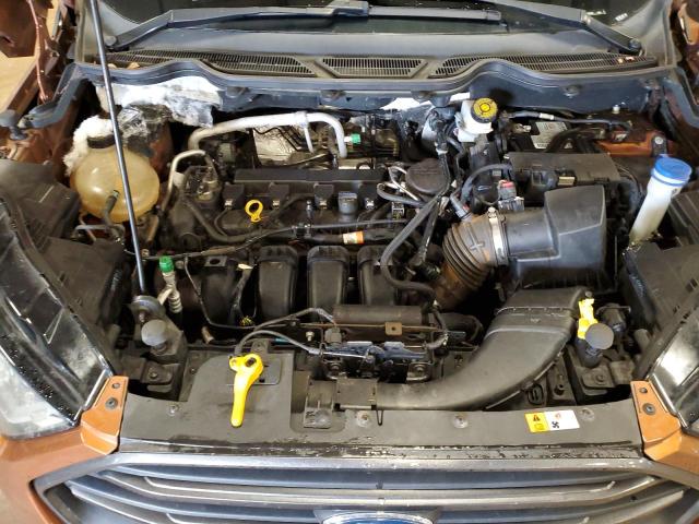 MAJ6P1CL7JC203362 - 2018 FORD ECOSPORT SES Naranja foto 7