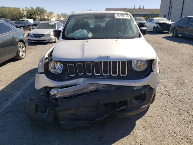 ZACCJAAW0GPC55173 - 2016 JEEP RENEGADE SPORT SILVER photo 5