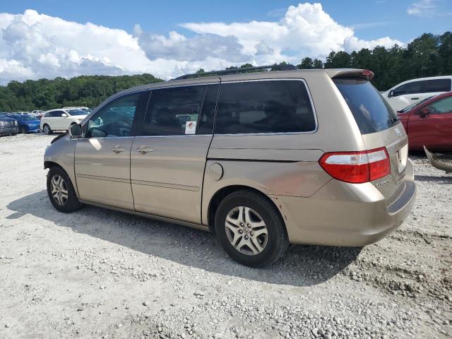 5FNRL38626B407322 - 2006 HONDA ODYSSEY EXL BEIGE photo 2