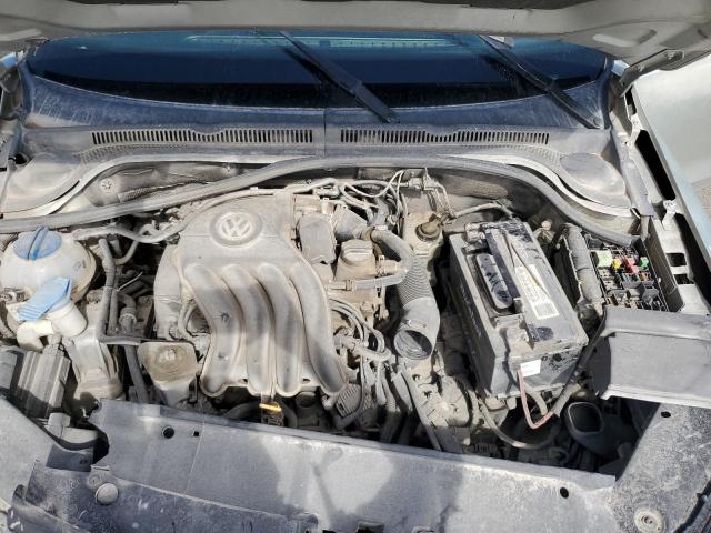 3VW2K7AJ4CM318382 - 2012 VOLKSWAGEN JETTA BASE Сріблястий фото 12